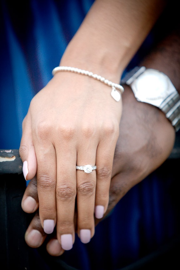engagement ring in old town alexandria