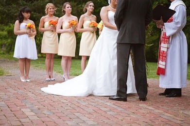wedding party at Mt. Airy Mansion in Upper Marlboro Maryland