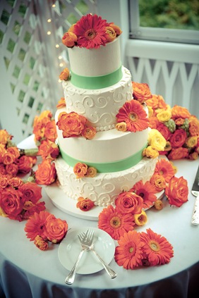 wedding cake at Mt. Airy Mansion in Upper Marlboro, MD