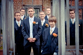 groom and groomsmen at Mt. Airy Mansion in Upper Marlboro Maryland