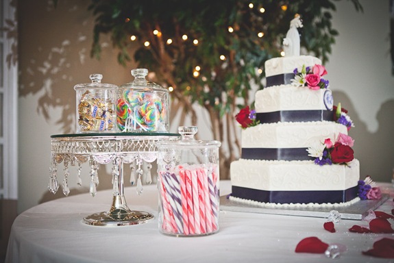 wedding cake with candy  in waldorf md
