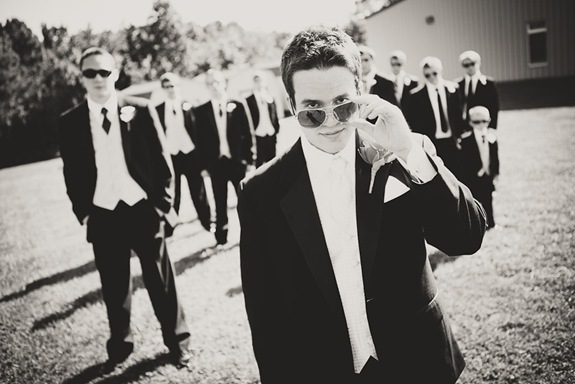 grooms wedding party in Mechanicsville MD