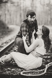 The Hero Saves the Maiden from the Villain  Engagement Session