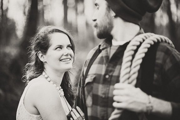 The Hero Saves the Maiden from the Villain  Engagement Session