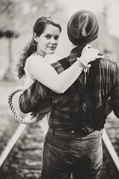 The Hero Saves the Maiden from the Villain  Engagement Session
