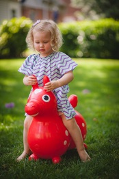 Cute child portraits at home in Silver Spring Maryland