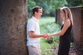 engagement photos at the marietta house museum in glen dale md