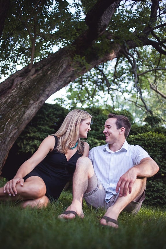 engagement photos at the marietta house museum in glen dale md