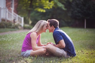 engagement photos at the marietta house museum in glen dale md