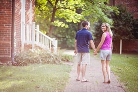 engagement photos at the marietta house museum in glen dale md