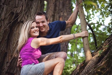engagement photos at the marietta house museum in glen dale md