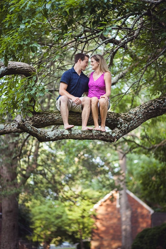 engagement photos at the marietta house museum in glen dale md