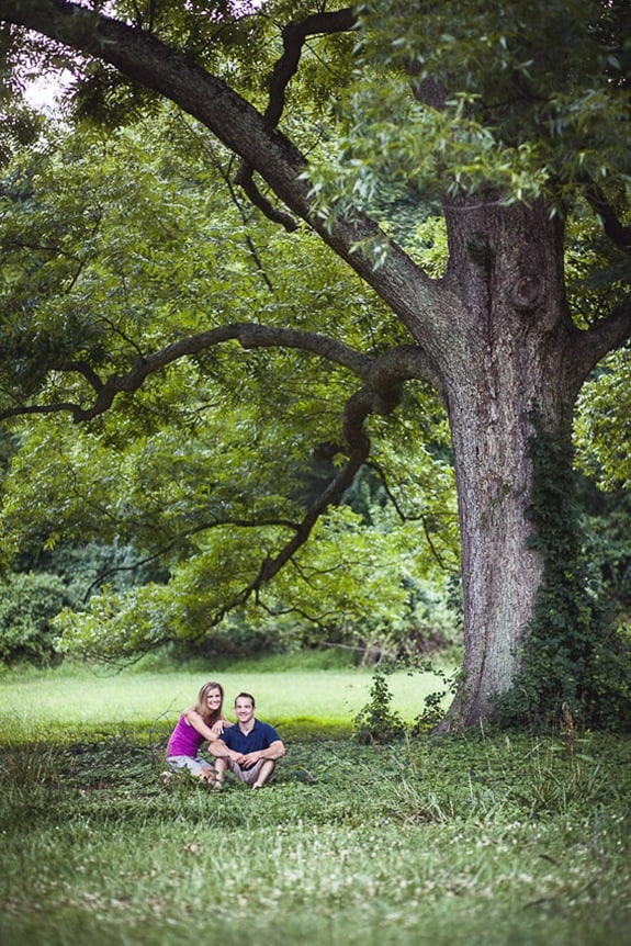engagement photos at the marietta house museum in glen dale md