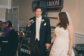 Wedding at the chesapeake bay beach club in stevensville md