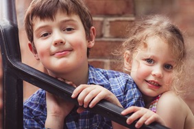 Family portraits  in Old Town Alexandria