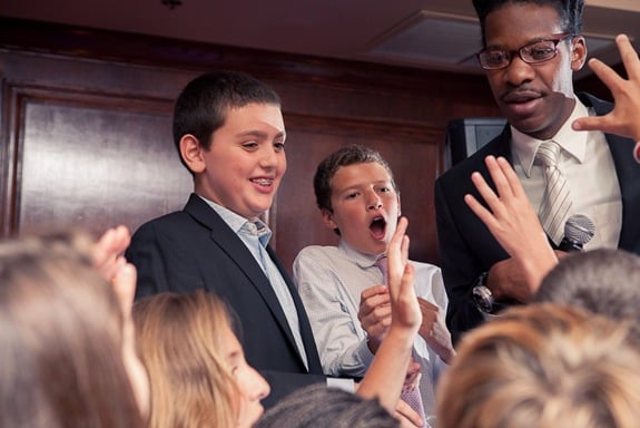 Bar Mitzvah at Maggiano's in Tyson's Corner