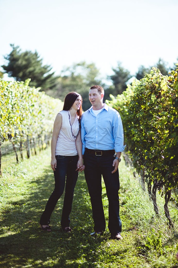 Engagement Session at Boordy Vineyard in Maryland