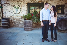 Engagement Session at Boordy Vineyard in Maryland