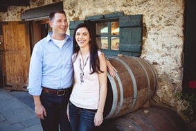 Engagement Session at Boordy Vineyard in Maryland