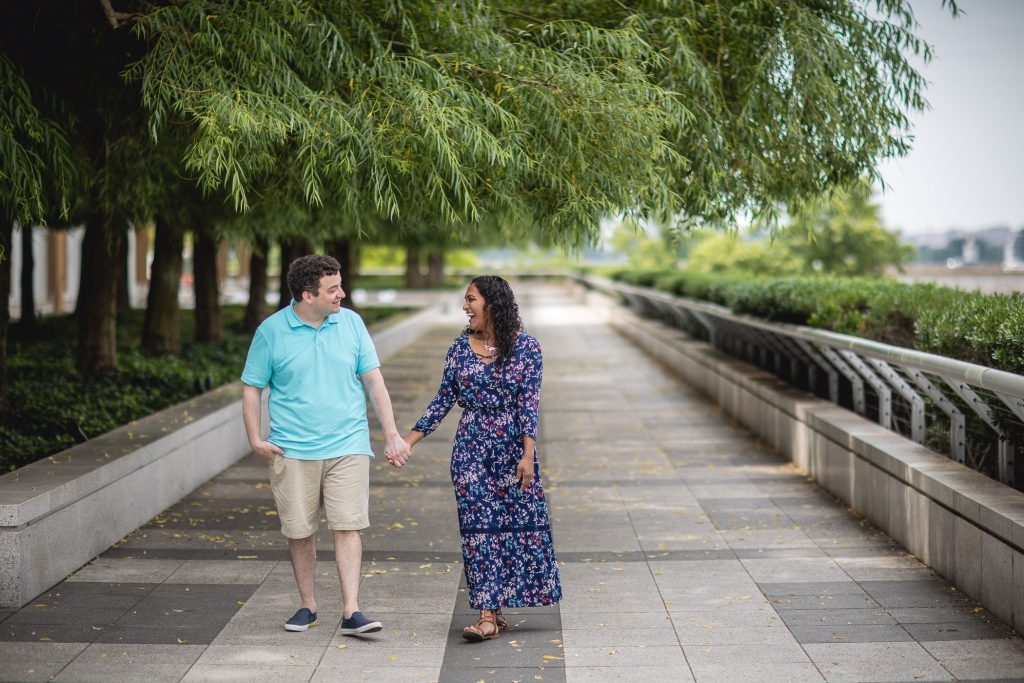 A Romantic Engagement Session from Felipe at The Kennedy Center in DC 15