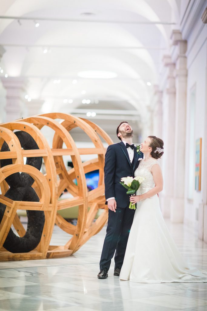 An Intimate September Wedding at The Loft at 600F The National Portrait Gallery 21