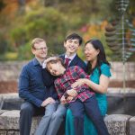 Family Portraits a Very Colorful Brookside Gardens Bethesda Maryland 15