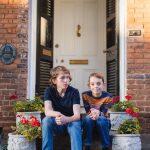 Joe Missy Meandering Family Portrait Session Through Downtown Alexandria 11