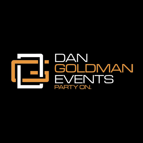 Dan Goldman Events logo.