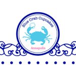Event vendor specializing in blue crab cupcakes, featuring a captivating logo design.