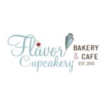Flavor Cupcakery, a bakery and cupcake cafe with a signature logo.