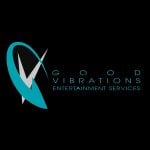 Logo design for Good Vibrations Entertainment Services, an event vendor.