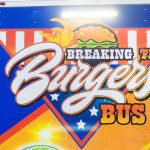 Breaking the burgers bus for a birthday party.