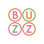 The Buzz Bakeshop logo on a white background.