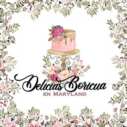Logo for Delicias Boricua en Maryland, an event vendor.